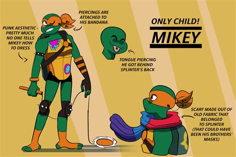 You got up and started chasing Mikey around, laughing all the way. . Tmnt mikey x reader